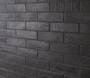 Kotto Brick Design Carbone 2 3/8"x9 13/16" by Emil Ceramica (EmilGroup)