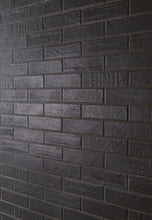 Load image into Gallery viewer, Kotto Brick Design Carbone 2 3/8&quot;x9 13/16&quot; by Emil Ceramica (EmilGroup)
